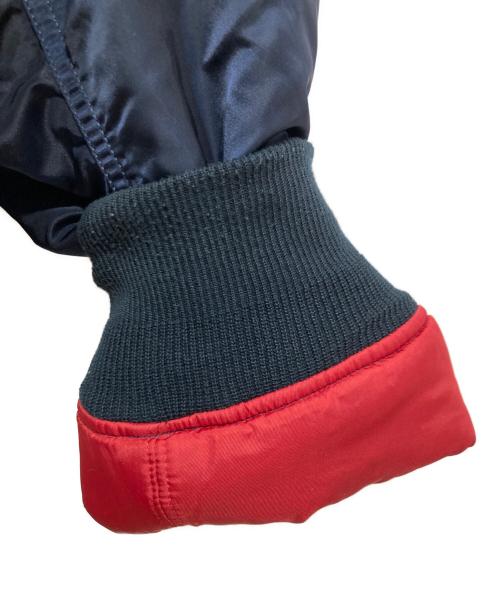 ALPHA INDUSTRIES（アルファインダストリーズ）ALPHA INDUSTRIES (アルファインダストリーズ) MA-1リバーシブルフライトジャケット ネイビー サイズ:Ｍの古着・服飾アイテム