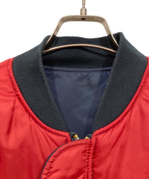 ALPHA INDUSTRIES（アルファインダストリーズ）ALPHA INDUSTRIES (アルファインダストリーズ) MA-1リバーシブルフライトジャケット ネイビー サイズ:Ｍの古着・服飾アイテム