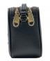 中古・古着 FURLA (フルラ) LILLIダブルファスナー ミニショルダーバッグ ブラック：10000円
