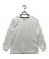 LACOSTE（ラコステ）の古着「別注 ロングスリーブ Tシャツ」｜ホワイト
