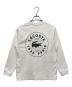LACOSTE (ラコステ) BEAMS (ビームス) 別注 ロングスリーブ Tシャツ ホワイト サイズ:US XXS/FR 1：5000円