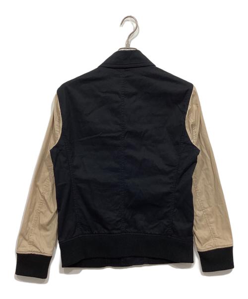 BURBERRY BLACK LABEL（バーバリーブラックレーベル）BURBERRY BLACK LABEL (バーバリーブラックレーベル) シャツジャケット ブラック×ベージュ サイズ:Mの古着・服飾アイテム