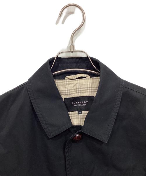 BURBERRY BLACK LABEL（バーバリーブラックレーベル）BURBERRY BLACK LABEL (バーバリーブラックレーベル) シャツジャケット ブラック×ベージュ サイズ:Mの古着・服飾アイテム