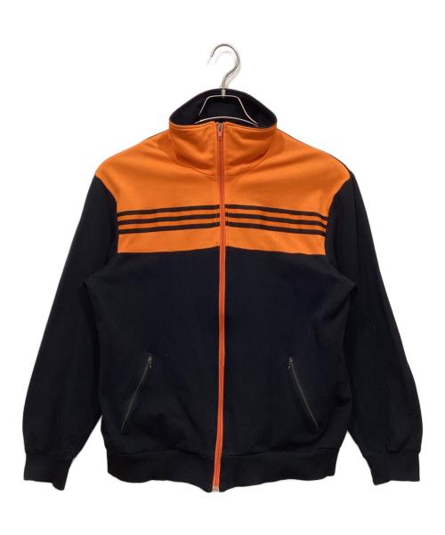 adidas（アディダス）adidas (アディダス) トラックジャケット オレンジ×ブラック サイズ:7の古着・服飾アイテム