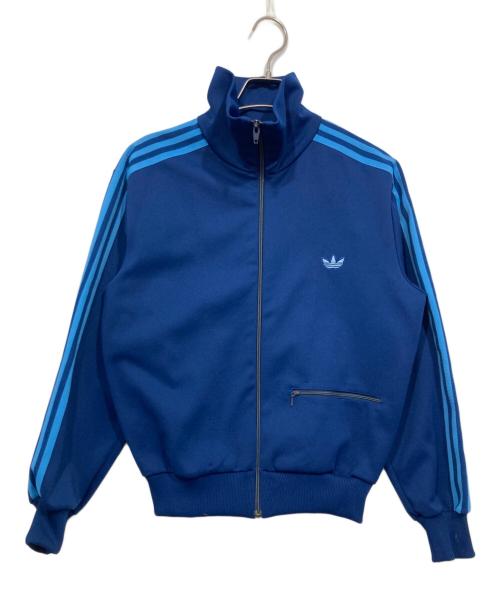 adidas（アディダス）adidas (アディダス) トラックジャケット ブルー サイズ:サイズ記載なしの古着・服飾アイテム