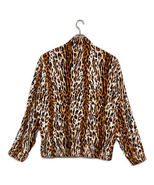 WACKO MARIA（ワコマリア）WACKO MARIA (ワコマリア) レオパードベロアトラックジャケット ベージュ サイズ:Mの古着・服飾アイテム