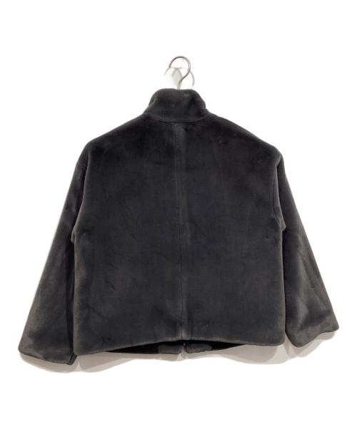 MACKINTOSH PHILOSOPHY（マッキントッシュ フィロソフィー）MACKINTOSH PHILOSOPHY (マッキントッシュ フィロソフィー) フェイクファースタンドブルゾン グレー サイズ:36 未使用品の古着・服飾アイテム