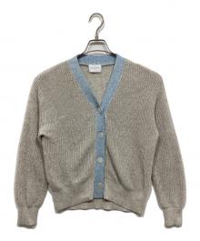 UNITED ARROWS TOKYO（ユナイテッドアローズトウキョウ）の古着「カラーヤーン Vネック カーディガン」｜グレー