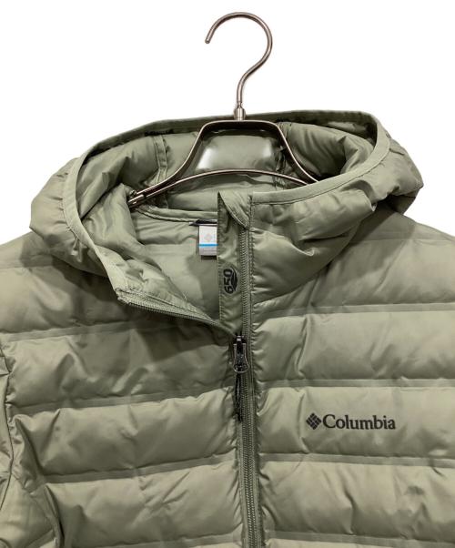 Columbia（コロンビア）Columbia (コロンビア) レイク22 II ダウンフードジャケット グリーン サイズ:Mの古着・服飾アイテム