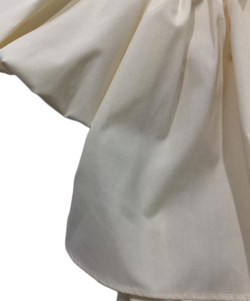 THE TOE（ザ・トゥー）the TOE (ザ・トゥー) Porto Puff Blouse thetoe イエロー サイズ:Sの古着・服飾アイテム
