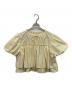 the TOE（ザ・トゥー）の古着「Porto Puff Blouse thetoe」｜イエロー
