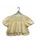 the TOE (ザ・トゥー) Porto Puff Blouse thetoe イエロー サイズ:S：14000円
