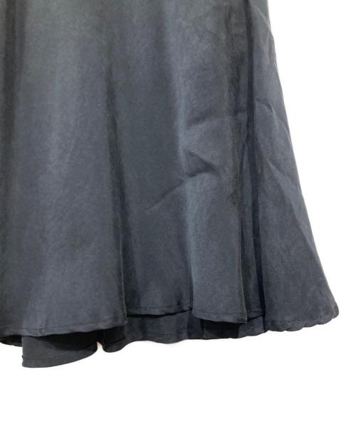 Plage（プラージュ）Plage (プラージュ) Washable Fibril ギャザーロングスカート ネイビー サイズ:36の古着・服飾アイテム
