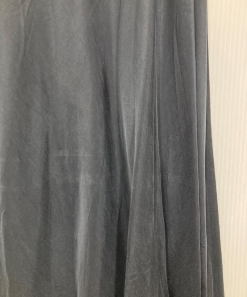 Plage（プラージュ）Plage (プラージュ) Washable Fibril ギャザーロングスカート ネイビー サイズ:36の古着・服飾アイテム