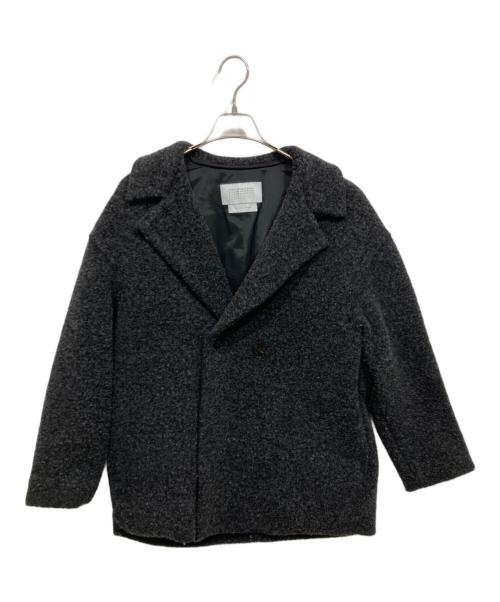 HARRIS WHARF LONDON（ハリスワーフロンドン）HARRIS WHARF LONDON (ハリスワーフロンドン) ショートダブルコート グレー サイズ:40ITの古着・服飾アイテム