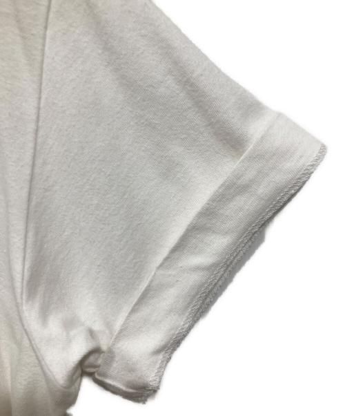 PLAY COMME des GARCONS（プレイコムデギャルソン）PLAY COMME des GARCONS (プレイコムデギャルソン) ロゴＴシャツ ホワイト サイズ:Ｌ　の古着・服飾アイテム