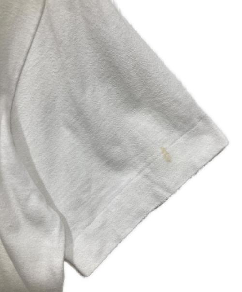 PLAY COMME des GARCONS（プレイコムデギャルソン）PLAY COMME des GARCONS (プレイコムデギャルソン) ロゴＴシャツ ホワイト サイズ:Ｌ　の古着・服飾アイテム