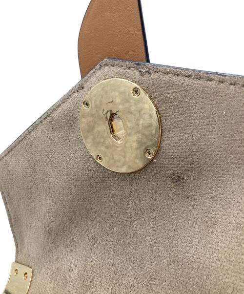 MICHAEL KORS（マイケルコース）MICHAEL KORS (マイケルコース) チェーンショルダーバッグ ベージュの古着・服飾アイテム