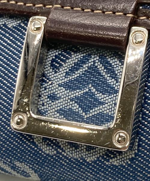 LOEWE（ロエベ）LOEWE (ロエベ) アナグラム3つ折り財布 ブルーの古着・服飾アイテム