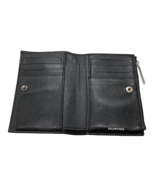 BALENCIAGA（バレンシアガ）BALENCIAGA (バレンシアガ) 2つ折り財布 / モナコ レザーコンパクトウォレットの古着・服飾アイテム