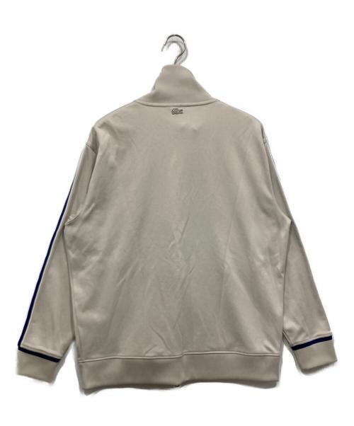 LACOSTE（ラコステ）LACOSTE (ラコステ) ショルダーラインスウェットトラックジャケット グレー サイズ:US Lの古着・服飾アイテム