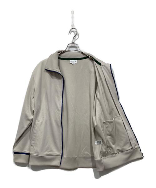 LACOSTE（ラコステ）LACOSTE (ラコステ) ショルダーラインスウェットトラックジャケット グレー サイズ:US Lの古着・服飾アイテム