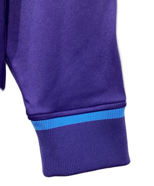 LACOSTE（ラコステ）LACOSTE (ラコステ) ショルダーラインスウェットトラックジャケット パープル サイズ:US Lの古着・服飾アイテム