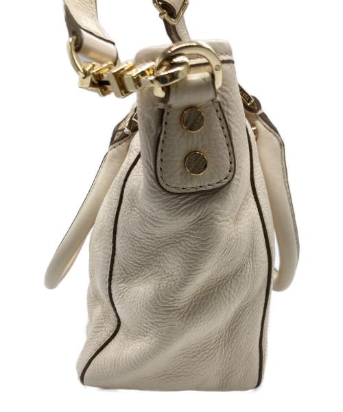 TORY BURCH（トリーバーチ）TORY BURCH (トリーバーチ) 2WAYバッグ アイボリーの古着・服飾アイテム