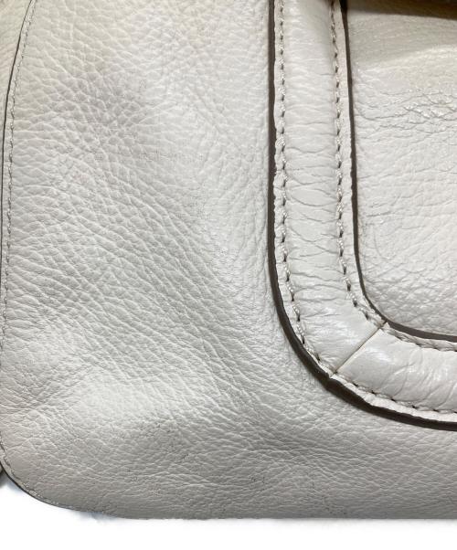 TORY BURCH（トリーバーチ）TORY BURCH (トリーバーチ) 2WAYバッグ アイボリーの古着・服飾アイテム