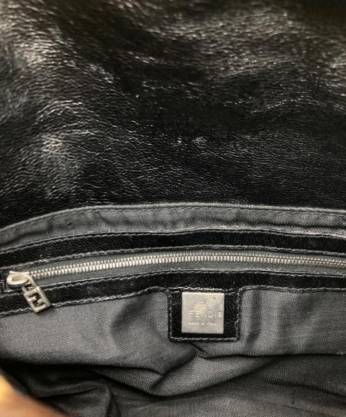FENDI（フェンディ）FENDI (フェンディ) レオーパードハラコショルダーバッグ / マンマバケット ブラウンの古着・服飾アイテム