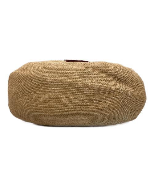 FENDI（フェンディ）FENDI (フェンディ) マンマバケットワンショルダーバッグ ベージュ×レッドの古着・服飾アイテム