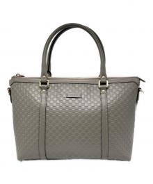 GUCCI（グッチ）の古着「2WAYショルダーバッグ/マイクロ グッチシマ」｜ブラウン