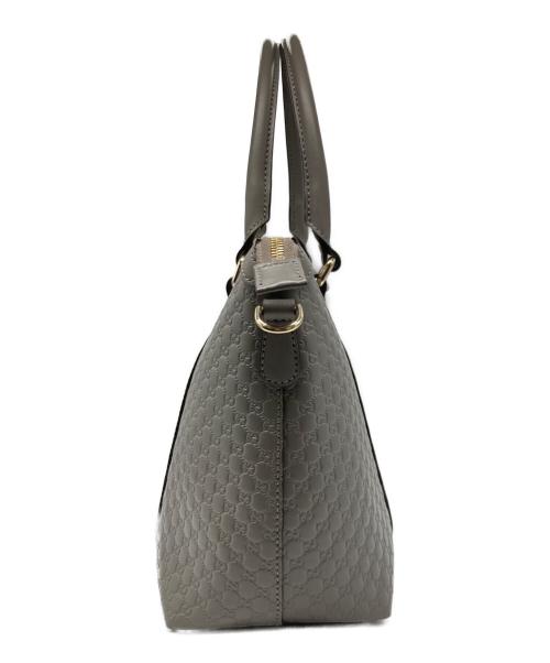 GUCCI（グッチ）GUCCI (グッチ) 2WAYショルダーバッグ/マイクロ グッチシマ ブラウンの古着・服飾アイテム