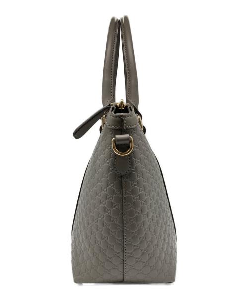 GUCCI（グッチ）GUCCI (グッチ) 2WAYショルダーバッグ/マイクロ グッチシマ ブラウンの古着・服飾アイテム