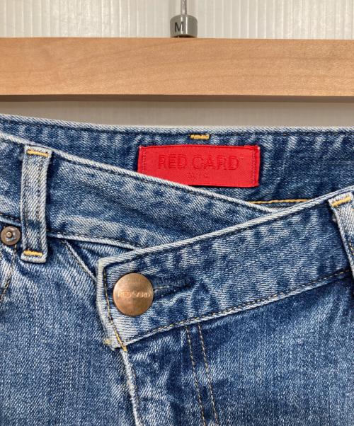 RED CARD（レッドカード）RED CARD (レッドカード) ルーズテーパードデニムパンツ / Dixie ブルー サイズ:24の古着・服飾アイテム