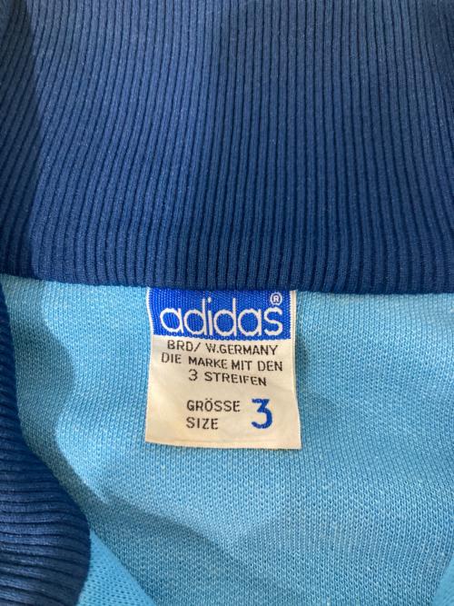 adidas（アディダス）adidas (アディダス) トラックジャケット ブルー サイズ:3の古着・服飾アイテム