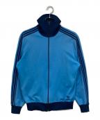 adidasアディダス）の古着「トラックジャケット/デサントタグ」｜ブルー