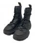 Dr.Martens（ドクターマーチン）の古着「DMXL LACE 8ホールブーツ」｜ブラック