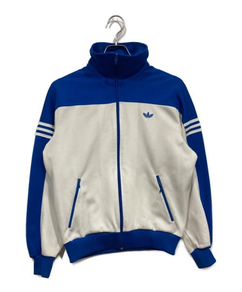 adidas（アディダス）adidas (アディダス) トラックジャケット/ ダサントタグ 80s ブルー サイズ:4の古着・服飾アイテム