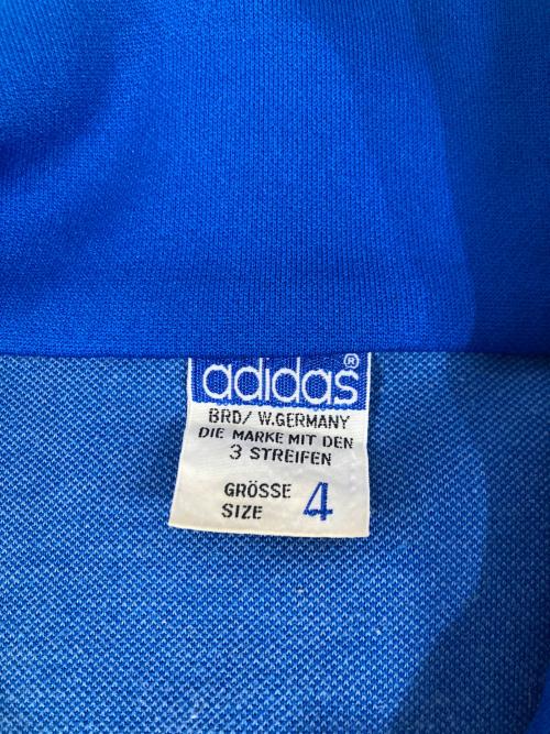 adidas（アディダス）adidas (アディダス) トラックジャケット/ ダサントタグ 80s ブルー サイズ:4の古着・服飾アイテム