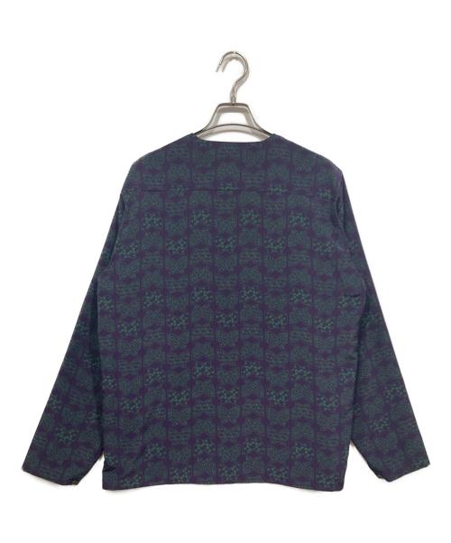 Needles（ニードルズ）Needles (ニードルズ) V Neck Shirt / Vネックシャツ パープル サイズ:XSの古着・服飾アイテム