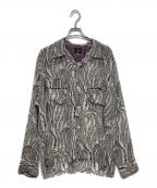 Needlesニードルズ）の古着「Classic Shirt Poly Chiffon」｜ホワイト