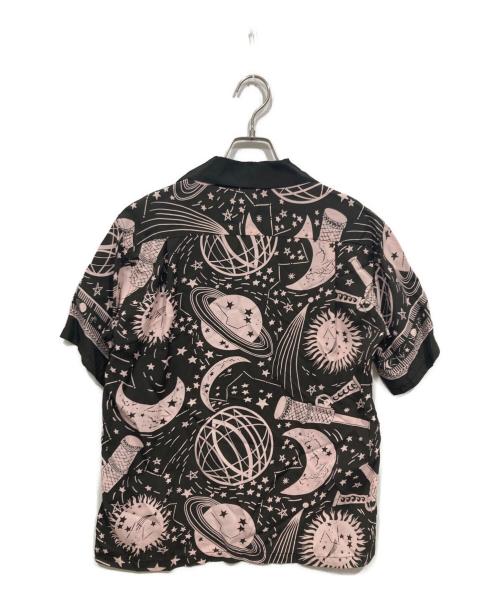 Sun Surf（サンサーフ）Sun Surf (サンサーフ) アロハシャツ グレー×ピンク サイズ:Ｓの古着・服飾アイテム