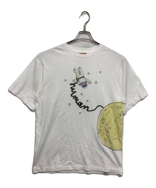 HUMAN MADE（ヒューマンメイド）HUMAN MADE (ヒューマンメイド) Keiko Sootome (ソオトメケイコ) コラボプリントTシャツ ホワイト サイズ:Lの古着・服飾アイテム