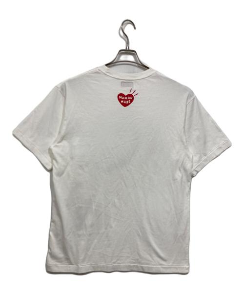 HUMAN MADE（ヒューマンメイド）HUMAN MADE (ヒューマンメイド) Keiko Sootome (ソオトメケイコ) コラボプリントTシャツ ホワイト サイズ:Lの古着・服飾アイテム