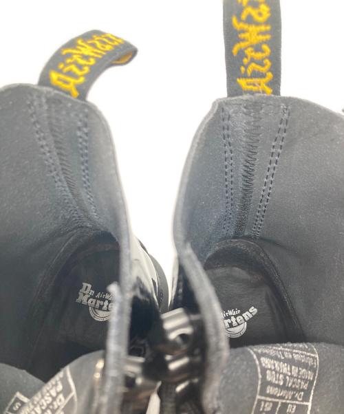 Dr.Martens（ドクターマーチン）Dr.Martens (ドクターマーチン) エナメル8ホールブーツ ブラック サイズ:UK4の古着・服飾アイテム