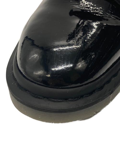 Dr.Martens（ドクターマーチン）Dr.Martens (ドクターマーチン) エナメル8ホールブーツ ブラック サイズ:UK4の古着・服飾アイテム
