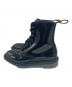 Dr.Martens (ドクターマーチン) エナメル8ホールブーツ ブラック サイズ:UK4：7000円
