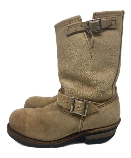 RED WING（レッドウィング）RED WING (レッドウィング) エンジニアブーツ ベージュ サイズ:USA 7Dの古着・服飾アイテム