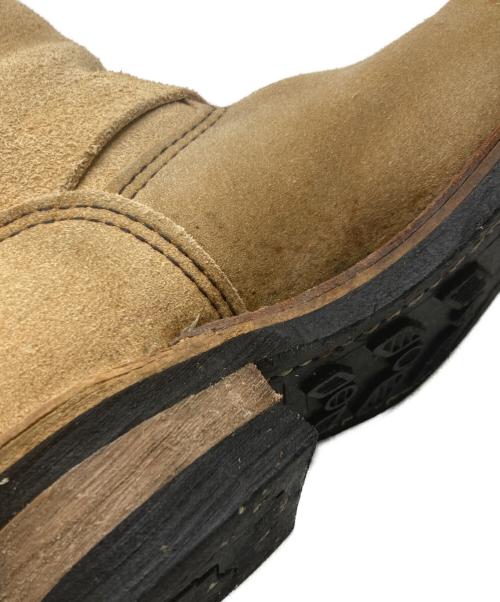 RED WING（レッドウィング）RED WING (レッドウィング) エンジニアブーツ ベージュ サイズ:USA 7Dの古着・服飾アイテム